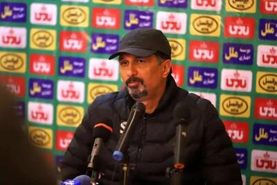  حسینی: بازی بسیار دشواری با پیکان داشتیم