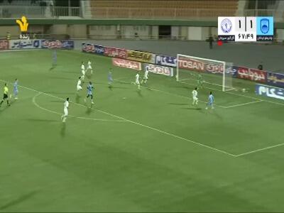  گل دوم چادرملو توسط دیگو تورس در دقیقه 68