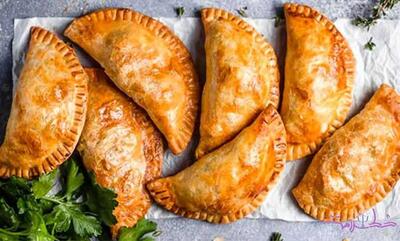 پیراشکی، یک غذای فوری و خوشمزه بدون مرغ و گوشت