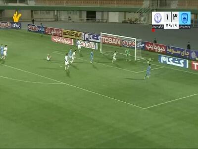  طوفان چادرملو؛ گل چهارم چادرملو توسط رضا محمودآبادی در دقیقه 80