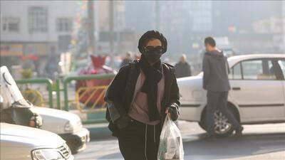  هوای تهران در وضعیت نارنجی و ناسالم برای گروه‌های حساس / شاخص آلودگی؛ ۱۰۱