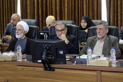  احمدی‌نژاد در مجمع تشخیص با لبخند آفتابی شد!