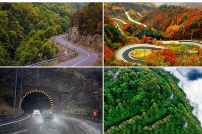  رانندگی در این جاده‌های ایران مثل سفر به بهشت است