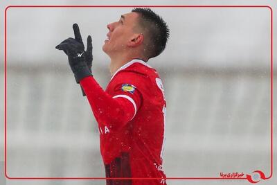  گل اول پرسپولیس به خیبر توسط سرگیف