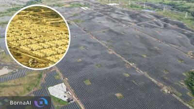  بزرگ‌ترین نیروگاه خورشیدی همراه با ذخیره‌ساز به شبکه برق متصل شد