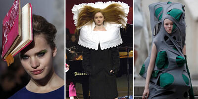  17 مورد عجیب در فشن شوها که چشم‌هایتان باورشان نخواهند کرد! - چی بپوشم