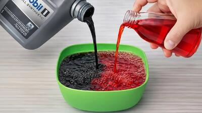  روغن موتور را با نفت سفید ترکیب کنید/ رازی که شرکت های نفتی نمیگن!