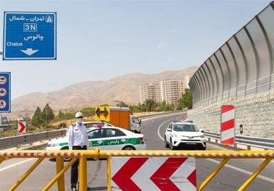  جاده چالوس یکطرفه شد