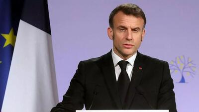  ماکرون: آزادی بیان کاملا مزخرف است