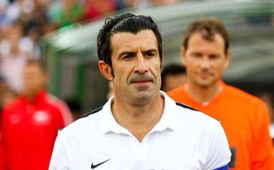  واکنش فیگو به مقایسه با کریستیانو رونالدو