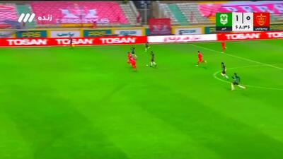  لحظه اعلام خطای پنالتی به سود خیبر + ویدئو