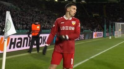  گل اول اشتوتگارت به سلتیک (بیلال)