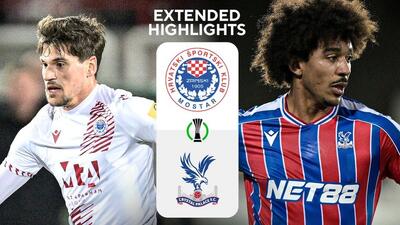  خلاصه بازی زرینسکی موستار 1-1 کریستال پالاس