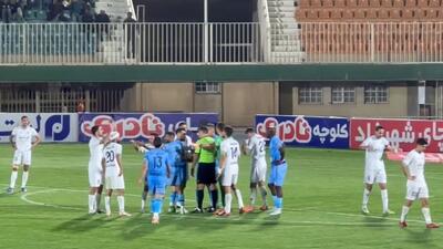  لحظه اعلام خطا برای چادرملو و اعتراض تارتار