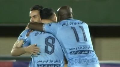  گل دوم چادرملو اردکان به گل گهر سیرجان (شوت تماشایی دیگو تورس)