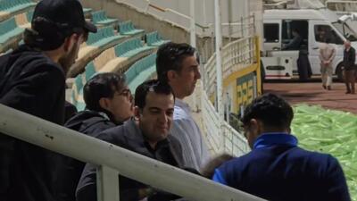  ذکر گفتن رحمتی قبل از به ثمر رسیدن گل خیبر به پرسپولیس