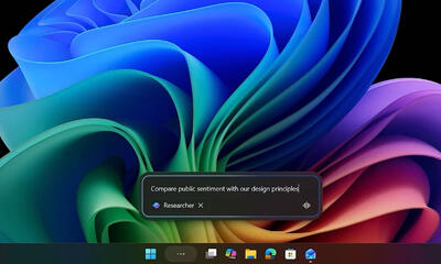  هوش مصنوعی کوپایلت به تسک‌بار و فایل اکسپلورر ویندوز می‌آید