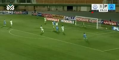  ویدئو: گل چهارم چادرملو به گل‌گهر