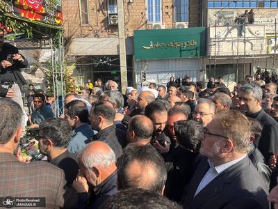  تصاویری از مراسم تشییع مرحوم محمد قمی