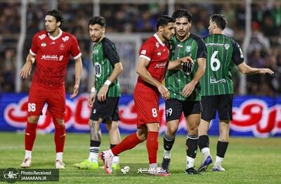  هفته ۲۲ لیگ برتر| پرسپولیس 0-1 خیبر خرم آباد (نیمه اول)+ ویدیوی گل