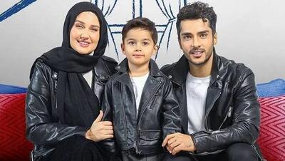  خلاقیت خنده دار شهرداری تهران برای تبلیغ فرزندآوری با نصب بنر گلوریا هاردی و ساعد سهیلی