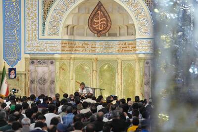  عکس/ دومین از شب ماه مهمانی خدا در بهشت رضوی