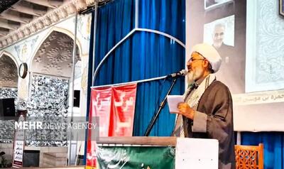  طاهری: مردم با وجود سختی‌ها انسجام خود را نشان داده‌اند