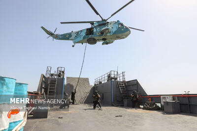  نمایش«مشت دریایی» ایران و روسیه در عمان؛ پیامی که به دنیا مخابره شد