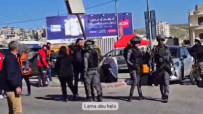  حمله نظامیان اسرائیلی به خبرنگاران و امدادگران در گذرگاه قلندیا