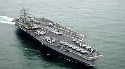  پشت پرده حضور ناوهای بزرگ آمریکا در نزدیکی ایران