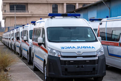  وزارت بهداشت: 500 آمبولانس جدید خریداری شد