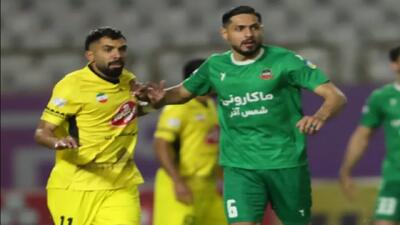  فجر ۱ - ۰ شمس آذر/ پیروزی شاگردان پیروز قربانی در وقت اضافه + فیلم - پارس فوتبال