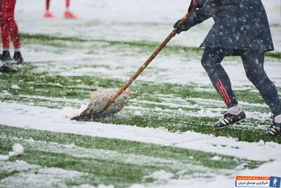  تصاویر تمرین شاگردان کمپانی در بایرن مونیخ در برف سنگین مونیخ