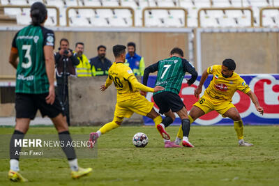  تساوی دو دیدار در نیمه اول/ پیروزی پیکان برابر آلومینیوم - پارس فوتبال