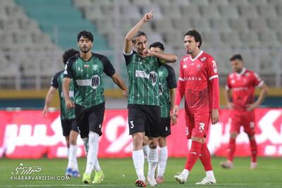  ویدیو| پرسپولیس از خودی خورد/ گل اول خیبر با ضربه سر احسان حسینی - پارس فوتبال