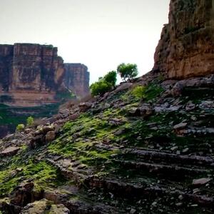 شکوه طبیعت بکر آلیان و دره رویایی تخت‌ تچو پلدختر