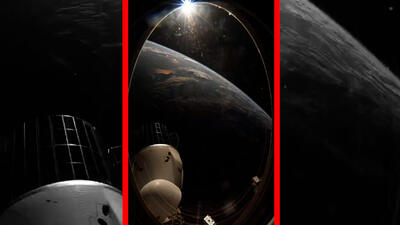  فیلم تایم لپس خیره‌کننده از ایستگاه فضایی