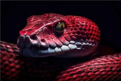  عجایب حیات وحش/ راز وحشتناک مار پایتون که تو دهنش خنجر داره