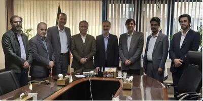  دیدار رئیس سازمان نظام مهندسی معدن خراسان رضوی با سرپرست «مجتمع فولاد خراسان»