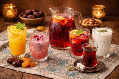  بهترین مایعات برای افطار کدام‌اند؟