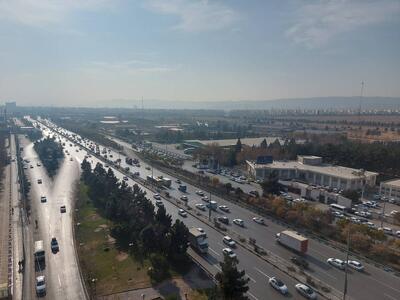  بازگشت هوای ناسالم به شهر مشهد، در اولین روز اسفند