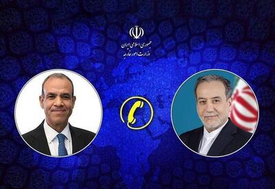 گفتگوی تلفنی وزرای خارجه ایران و مصر