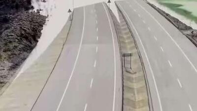  دریاچه‌ای جدید در نقشه ترکیه: بخشی از بزرگراه آنتالیا-قونیه به دلیل جاری شدن سیل زیر آب رفته است