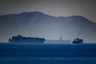  دو تصویر تازه از ناو فورد در دریای مدیترانه