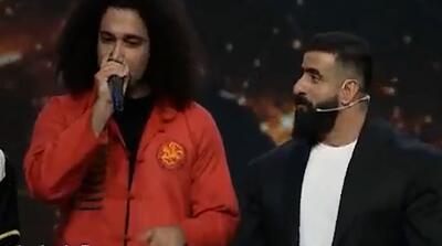  بیت باکس زدن هادی چوپان وسط برنامه تلویزیونی!