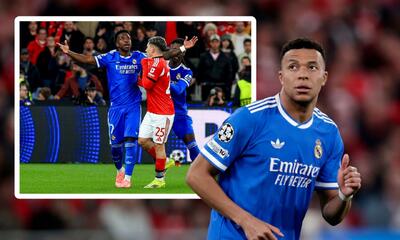  خط و نشان کیلیان امباپه برای بازیکن بنفیکا؛ نباید پایت را در برنابئو بگذاری!