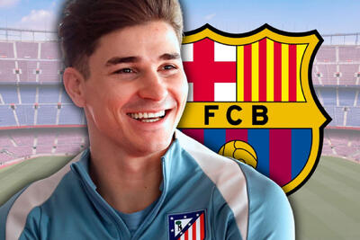  مبلغ درخواستی نجومی اتلتیکو مادرید از بارسلونا برای فروش خولیان آلوارز مشخص شد