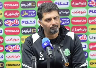  حسینی: مهم بود که توانستیم بازی را برگردانیم