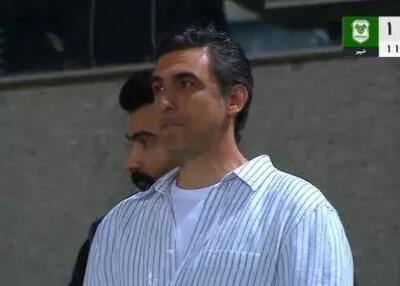  واکنش خفیف رحمتی به گل به پرسپولیس