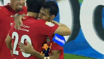  پاس گل سردار آزمون در تقابل امروز مقابل الظفره